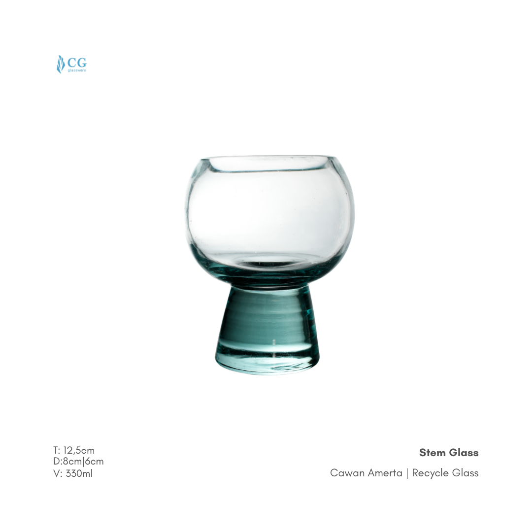 Cawan Amerta - CG Recycle Glass
