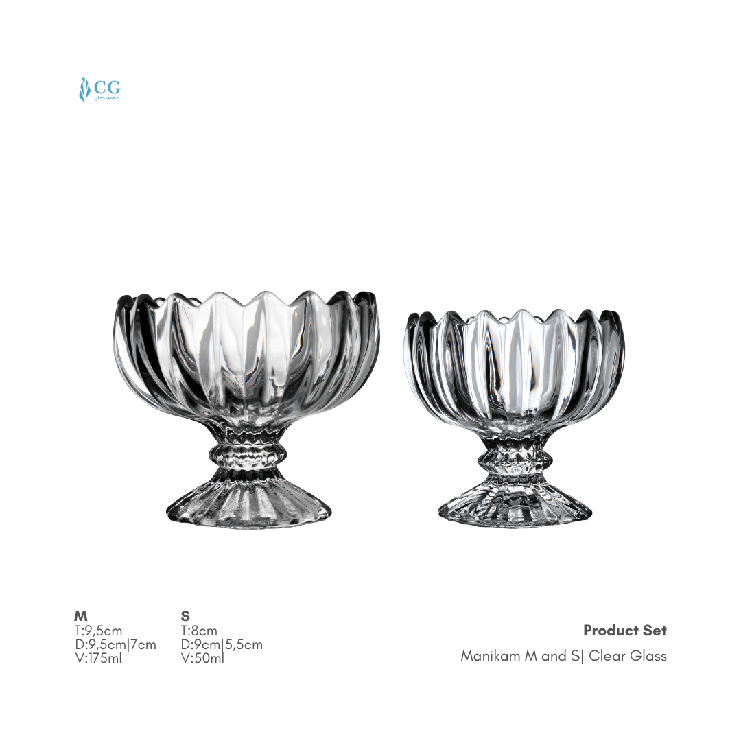 Manikam Product Set |  CG Clear Glass