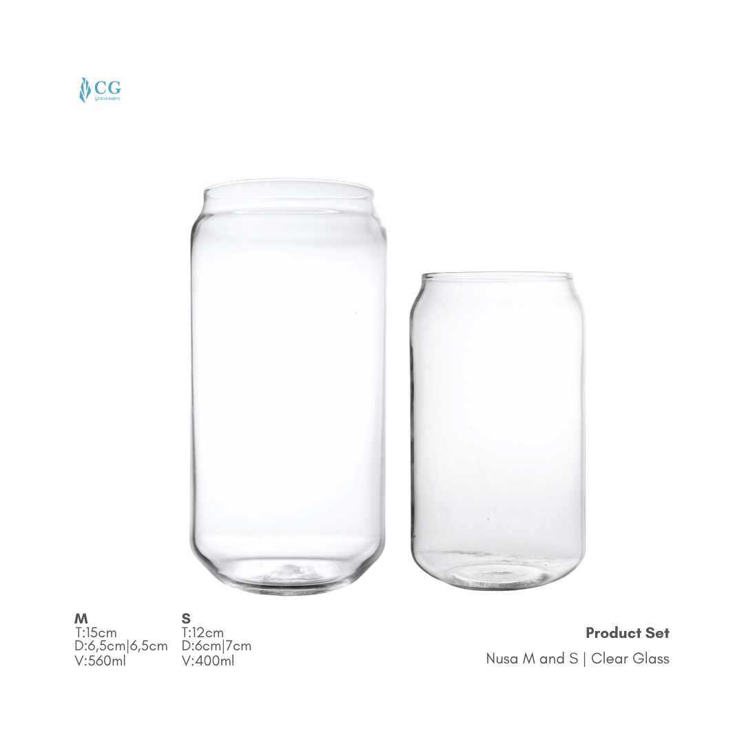 Nusa Product Set | CG Clear Glass