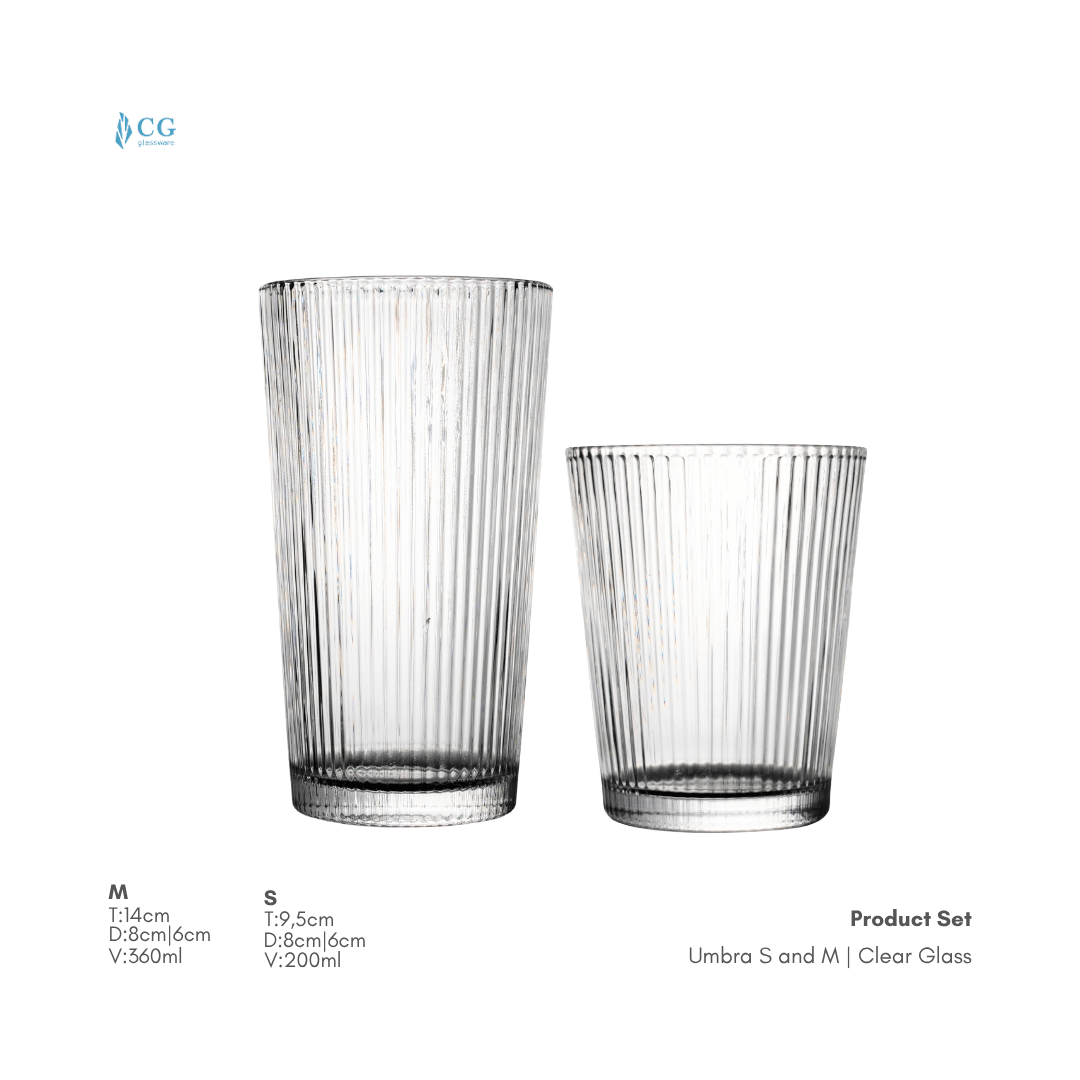 Umbra  Product Set | CG Clear Glass